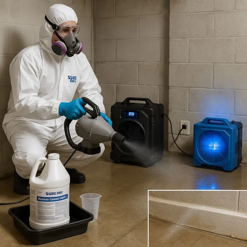 Sanitization and Odor Removal process in Shepherdstown, WV