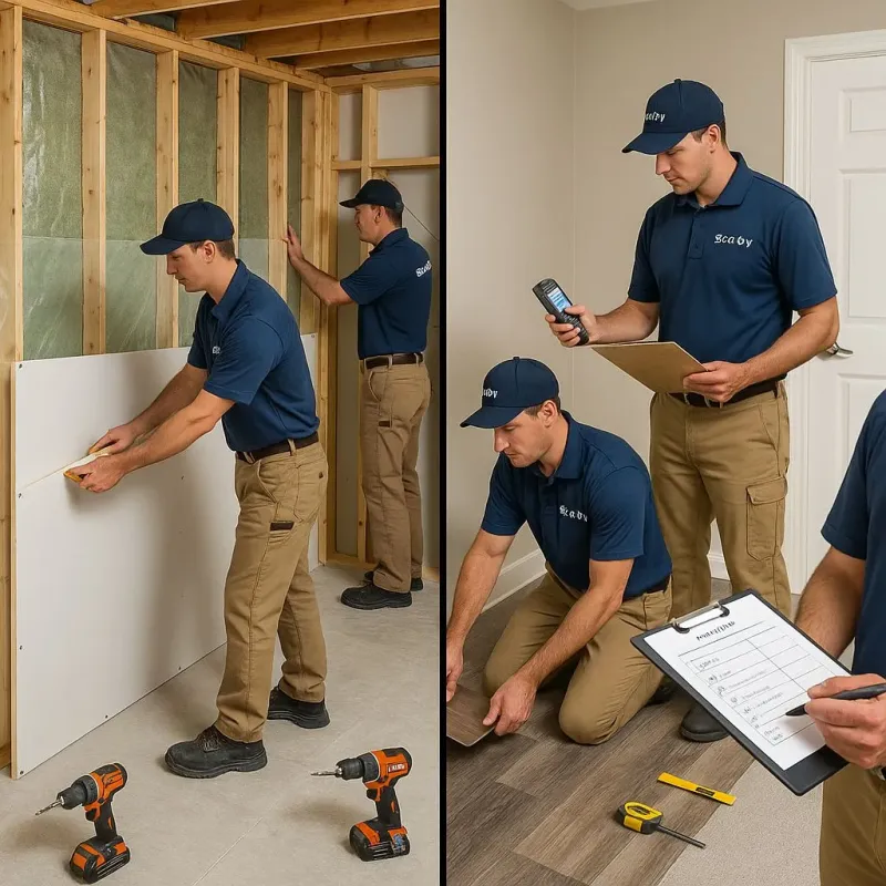 Repairs and Reconstruction process in Shepherdstown, WV